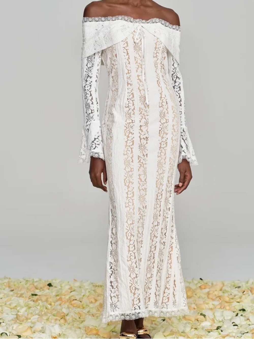 White Lace Dress